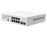 CSS610-8G-2S+IN: Eight 1G Ethernet ports and two SFP+ ports for 10G fiber connectivity