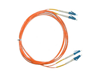 MM-LCLC-1m: Fiber Optic Patch lead with LC connectors, 1m length