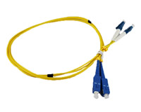 SM-LCSC-1m: Fiber Optic Patch lead with LC connectors, 1m length