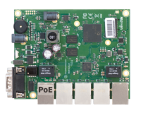 RB450Gx4: 5 Gigabit Ethernet RouterBoard with 4 core ARM CPU